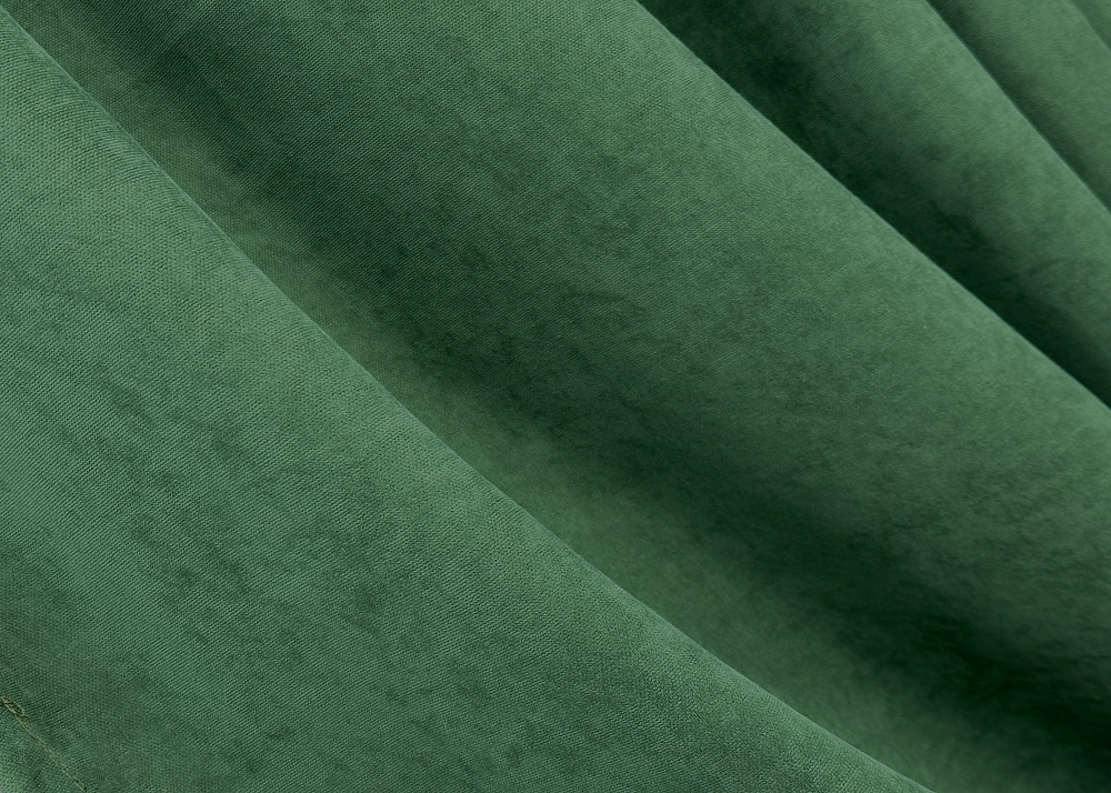 Комплект штор VR-Textil Микровелюр Petek 150х270 2шт и Тюль 500х270 1709ш-1153т Зеленый с белым 71-032/4 Киев - изображение 6