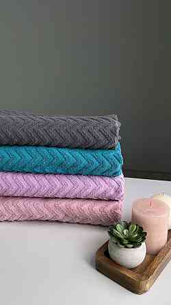 Акция! Полотенце махровое Ideal Textile 100% хлопок, 70х140 см, Узбекистан графіт Черновцы