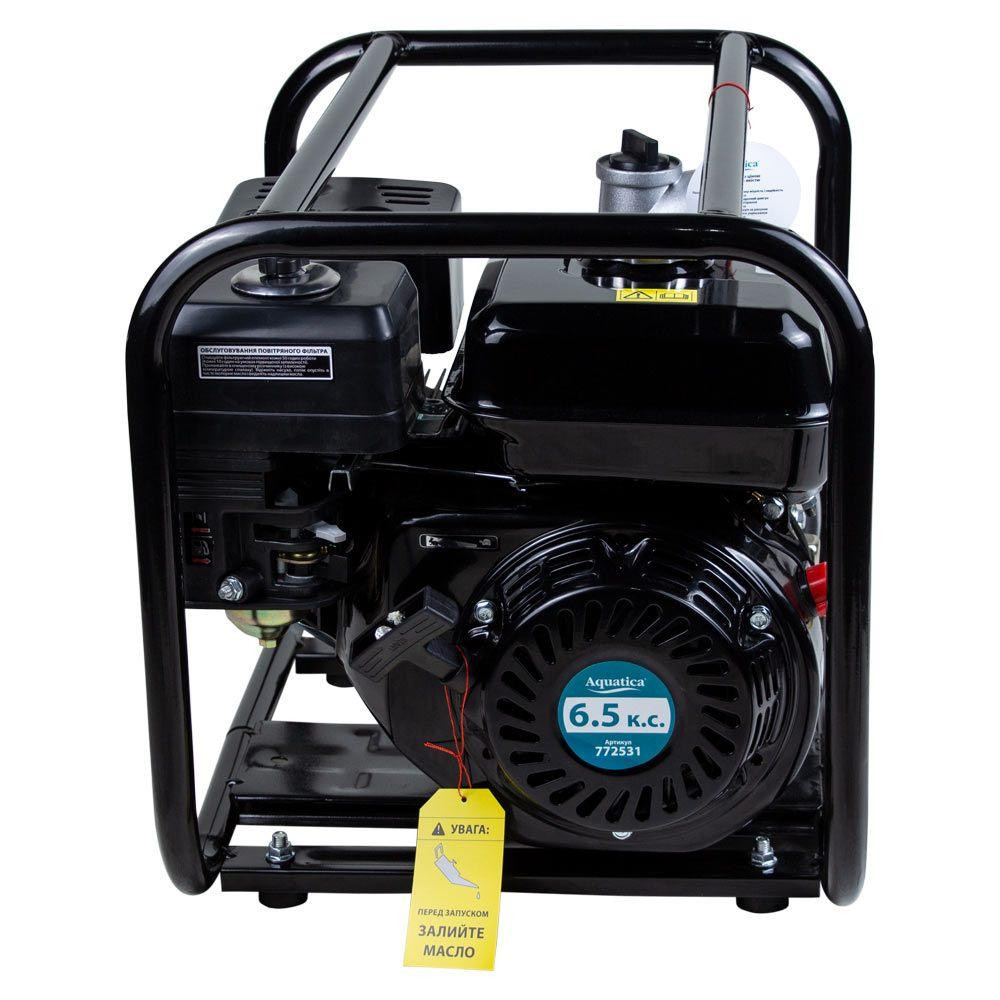 Мотопомпа 7.5 к.с. Hmax 30м Qmax 35м³/год (4-ох тактний) AQUATICA AQ20CX (772531) Рівне - фото 8