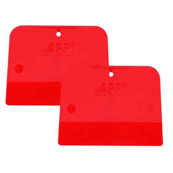 Шпателя із полімеру (набір 2шт) "STS" 9х11х12см червоні APP, 250304 Київ