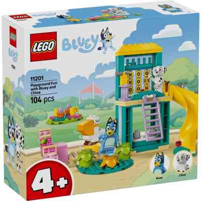 Конструктор LEGO Bluey Веселье с Блуи и Хлоей на игровой площадке (11201) Винница
