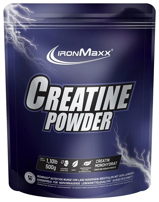 Креатин IronMaxx Creatine 500g (Pure) Луцк - изображение 1
