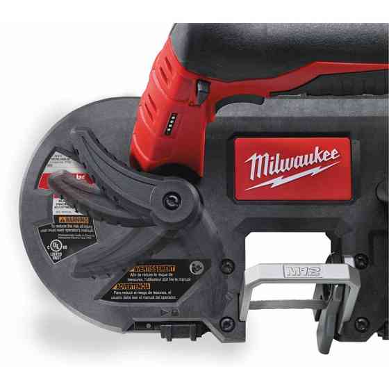 Пила стрічкова акумуляторна MILWAUKEE, M12 BS-0 (каркас, полотно, картонне пакування) Одеса