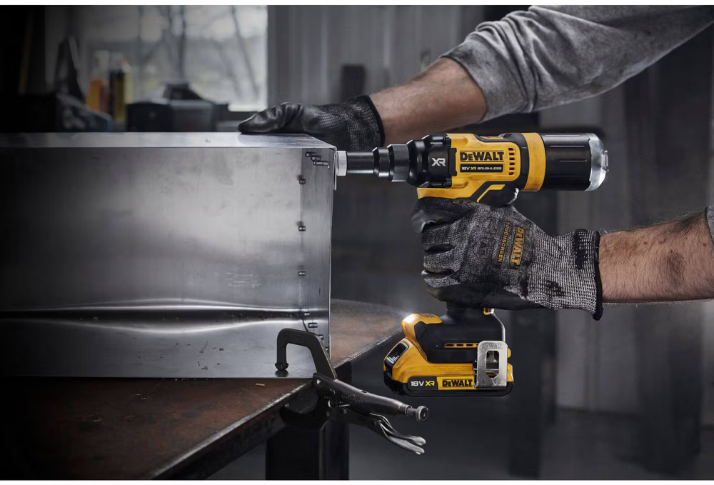 Професійний акумуляторний заклепочник DeWALT DCF403NT : без АКБ, безщітковий (DCF403NT) Київ - фото 8