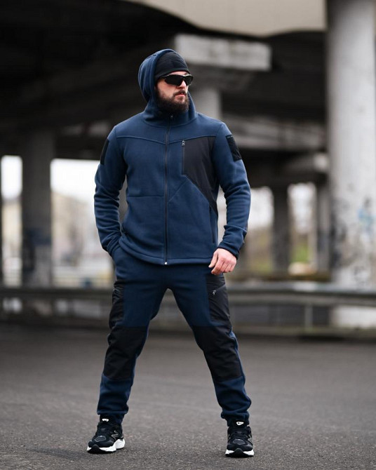 Флісовий спортивний тактичний костюм TARANTUL синій ДСНС ТР6550 Одеса - фото 5