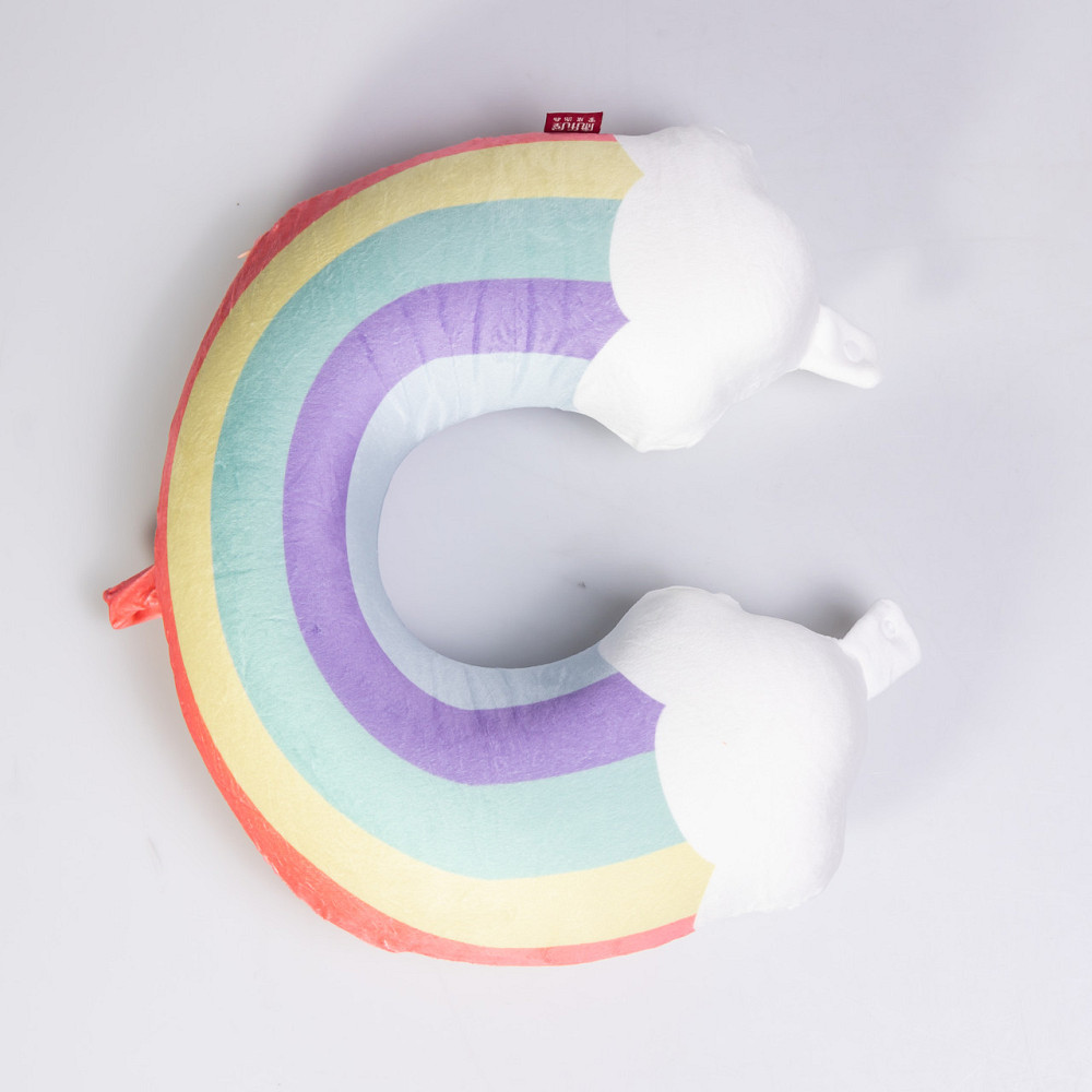Подушка для шиї Rainbow U-подібна, рожевий HP-56-13P Коломия - фото 1