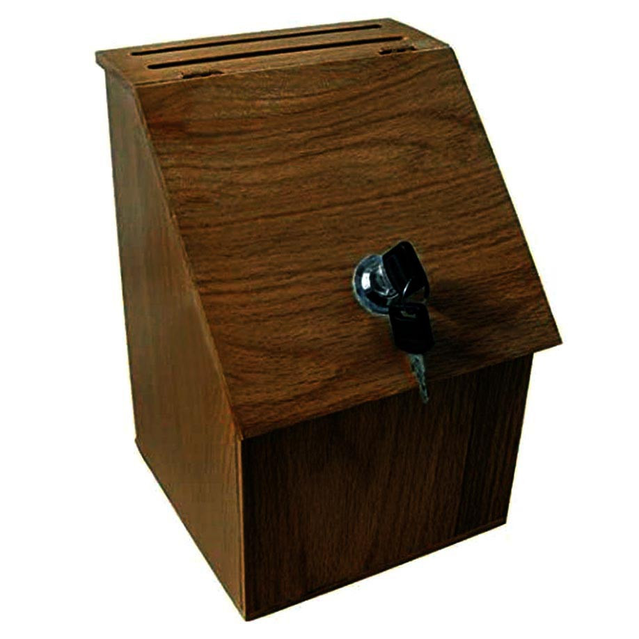 Ящик для збору грошей "Рифа"сепія Миколаїв - фото 1