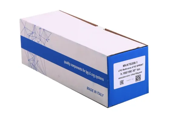 Мультиклапан ГБО для внутр. тор-го баллона H180мм 30° Tomasetto с катушкой Винница