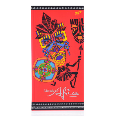 Блокнот Yes 100*200мм 96 л "African style" клетка (151357) Винница - изображение 1