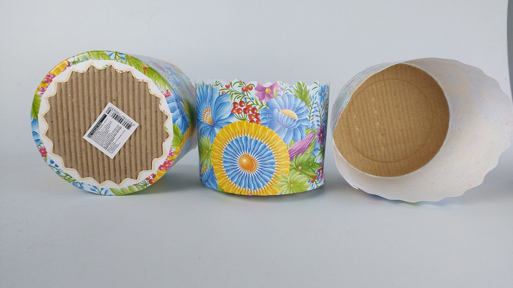 Форми для Пасок 300 гр d110 h85 Петриківка 50 шт/пач. Харків - фото 3