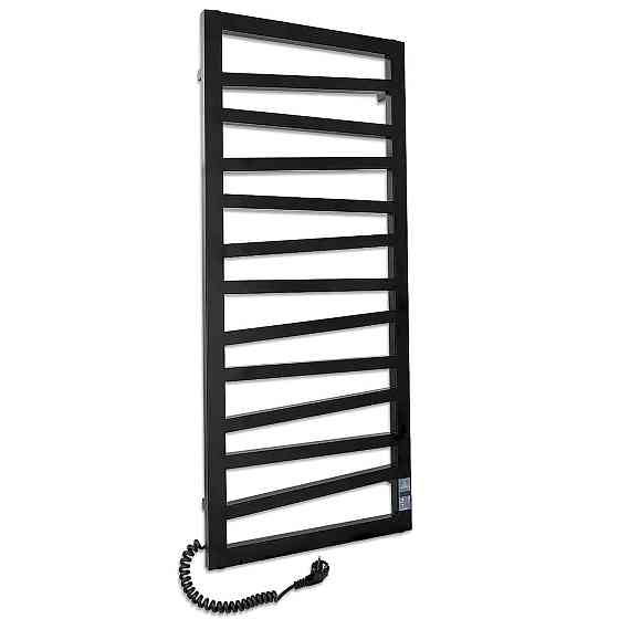 Електрична сушарка для рушників Laris Зебра Міраж ЧКЧ 11 500Х1200 Е чорний Київ