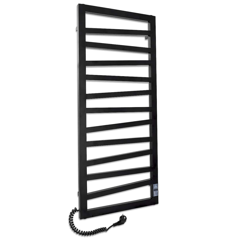 Електрична сушарка для рушників Laris Зебра Міраж ЧКЧ 11 500Х1200 Е чорний Київ - фото 1