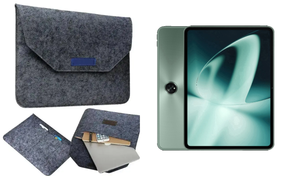 Сумка Wool із войлока для планшета Oneplus Pad, Pad 2, Pad Go, Pad Pro Київ