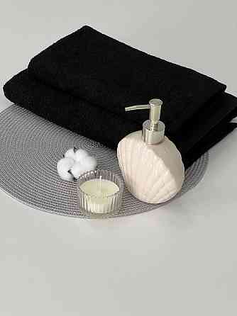 Рушник махровий Ideal Textile однотонний 50х90 см 360 г/м2 (56861134) Для рук та обличчя, графіт Чернівці