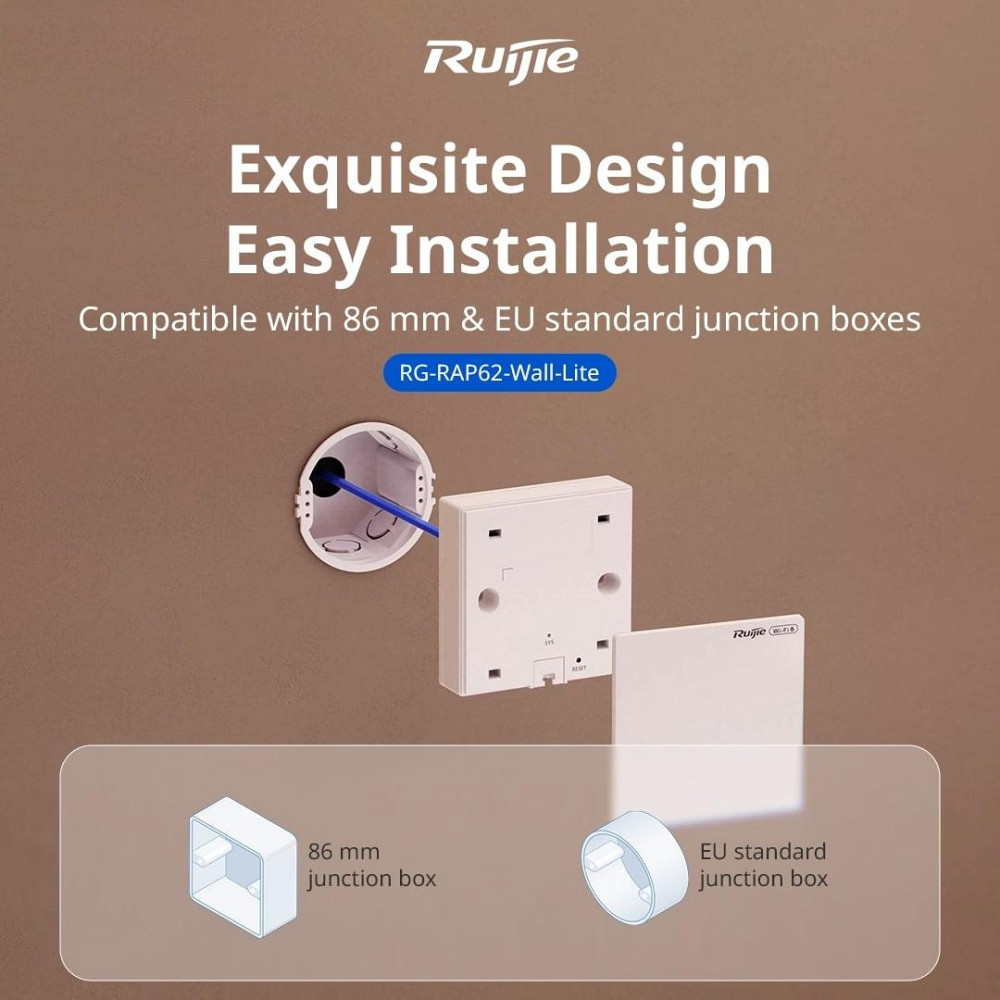 Точка доступу Ruijie Reyee RG-RAP62-Wall-Lite ( 12709 ) Харків - фото 15