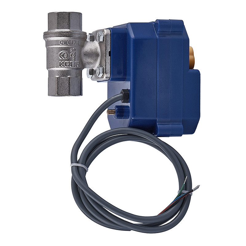 Кран з електроприводом Koer KR.1501-3 220В BRASS (KR5224) Київ - фото 4