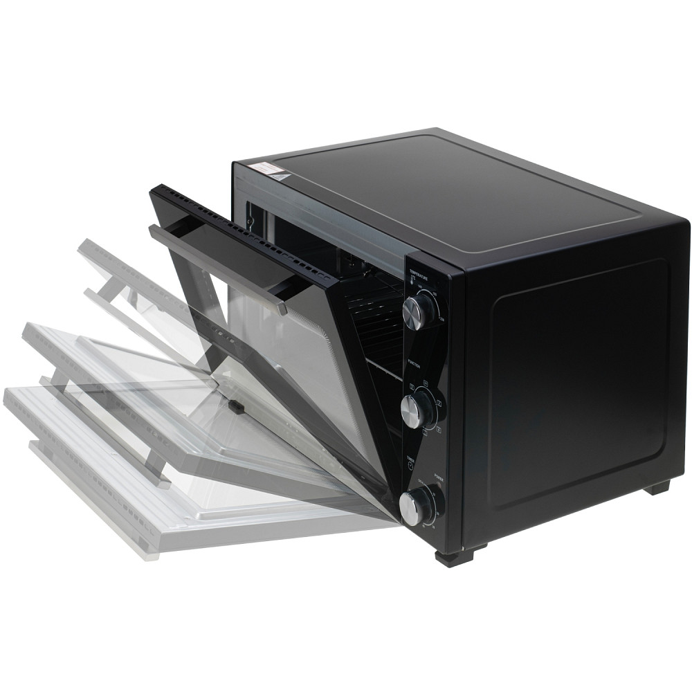 Електрична піч Adler AD 6025 1500Вт/ 35л /електроплита/ механічне керування/чорна Вінниця - фото 8