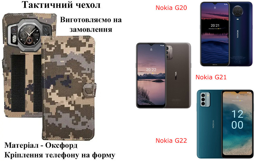 Тактический чехол для Meizu Lucky 08, крепится к снаряжению на липучке Киев - изображение 1