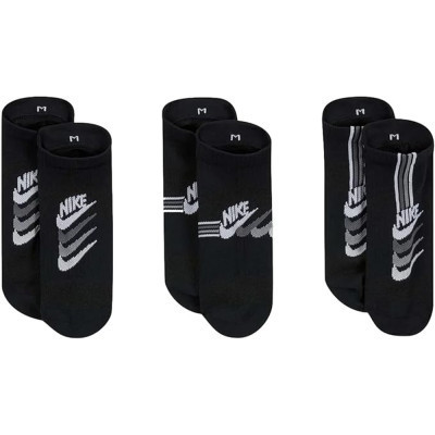 Носки Nike W NK EVERYDAY PLUS LTWT NS 3PR DH5474-903 34-38 3 пари Чорні (195244784288) Винница - изображение 2