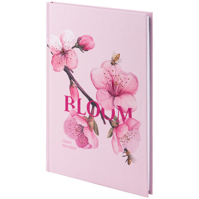 Книга записная Axent Bloom А5, 96 листов, клетка, твердая обложка (8459-8-A) Винница - изображение 2