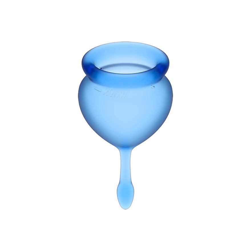 Менструальные чаши Feel Good Menstrual Cup dark blue Sex Aura Киев - изображение 2