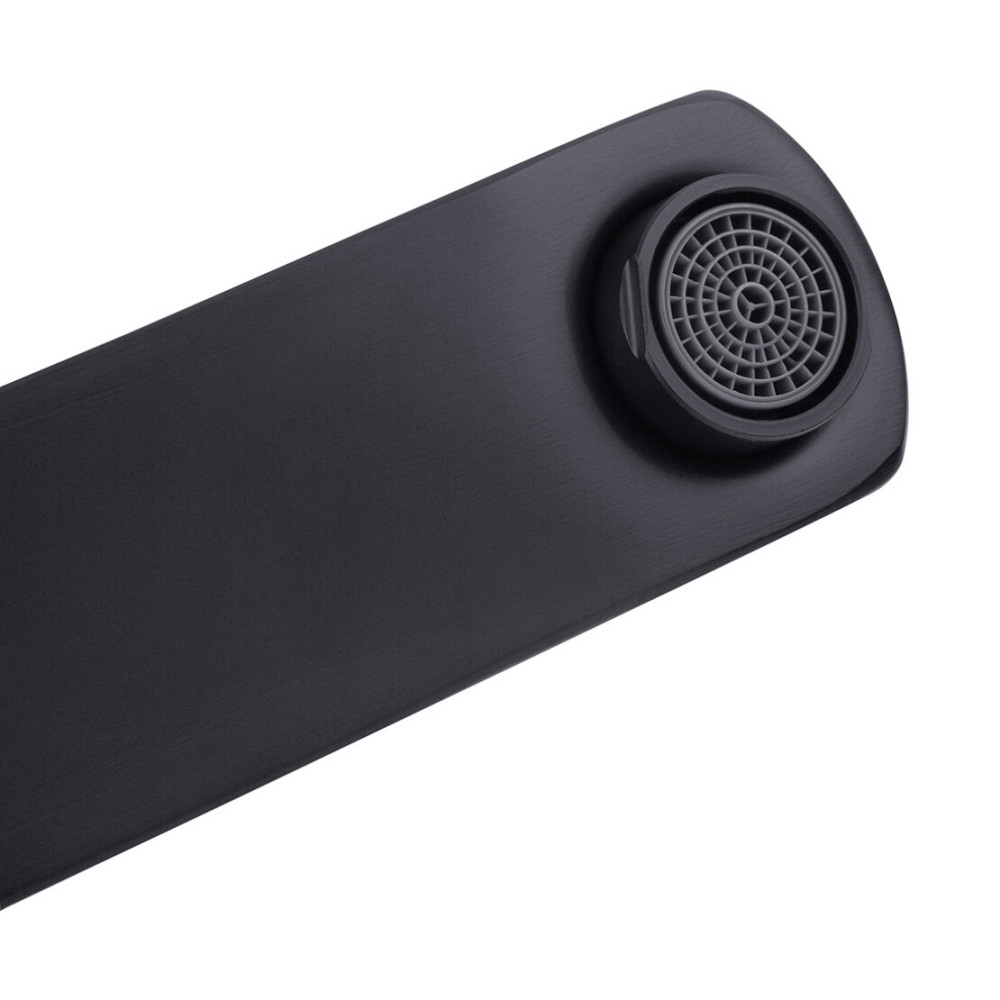 Смеситель для ванны с душевым гарнитуром WEZER PRO3-02-BLACK черный Киев - изображение 3