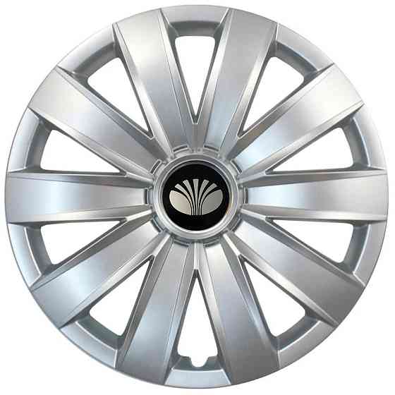 Автомобільні модельні ковпаки R16 Daewoo 421 4шт, SJS, сріблясті Київ