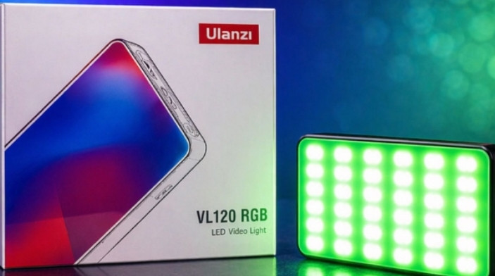 Ulanzi VL120 RGB LED світло для відео та фото, портативне, 3100 мАг. Харків - фото 7