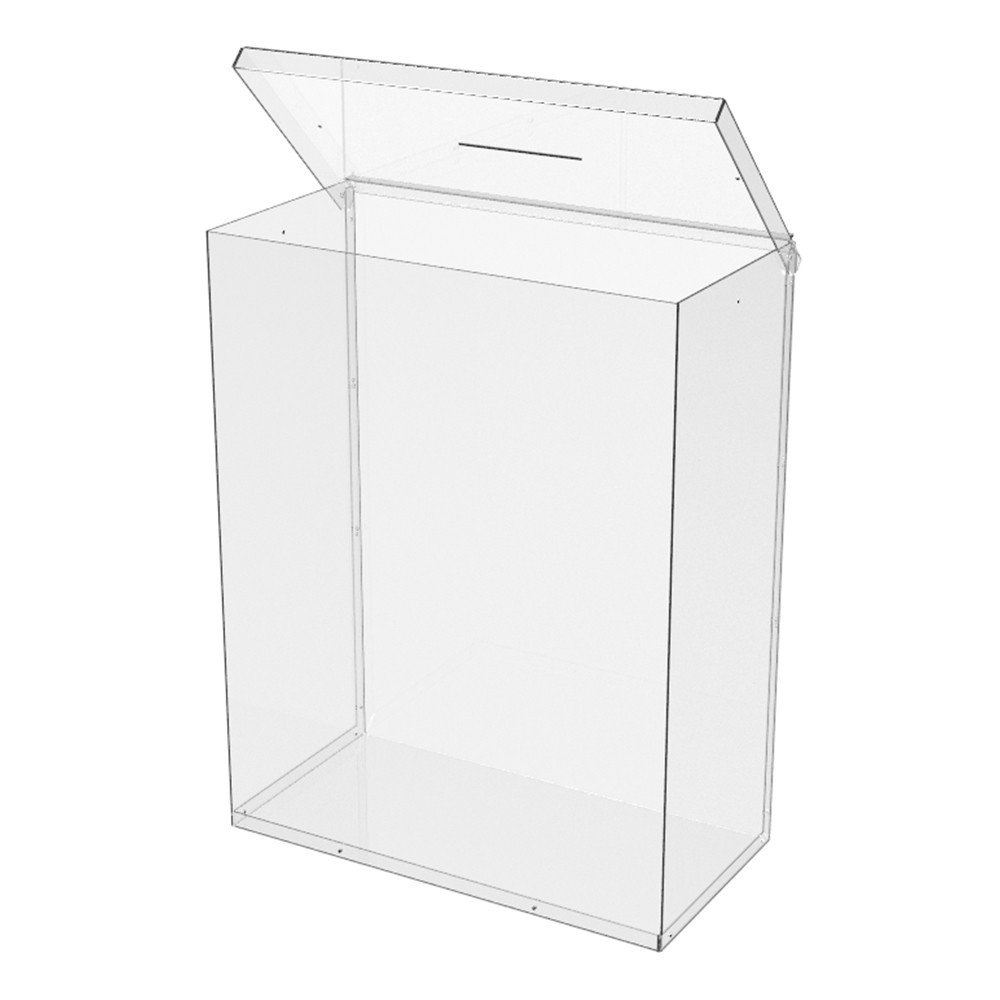 Ящик EKOSTAR без замка для пожертвований и сбора денег 390x200x500. Объем 39 литров Киев - изображение 3