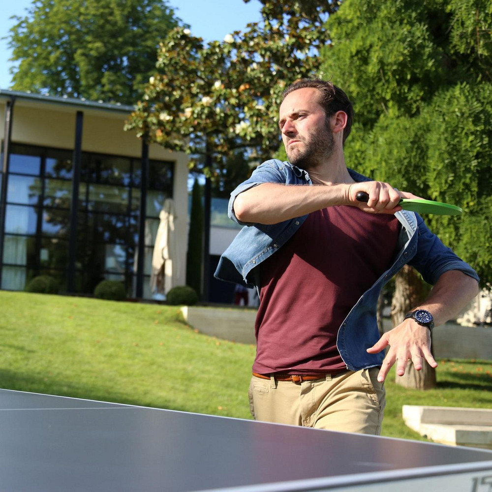 Ракетка для настільного тенісу Cornilleau SOFTBAT OUTDOOR, блакитна Київ - фото 6