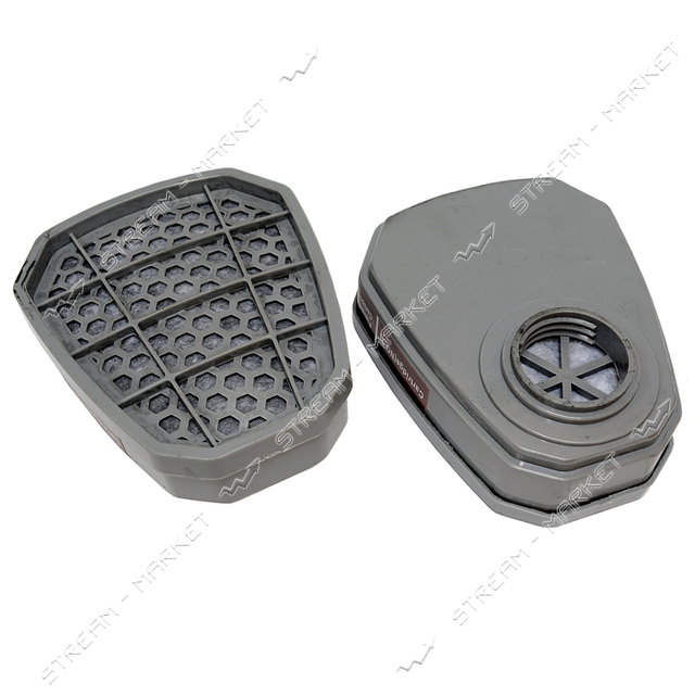 Фільтр-Банка DR-0022 трапеція (для респіратора 3-М із двома фільтрами) Коломия - фото 1