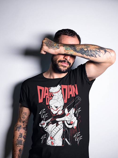 Футболка для мальчика аниме Сеико Айасе Дандадан Косплай оверсайз (рост от 165 до 180 ) Черний AnimeJ0296m Днепр - изображение 3