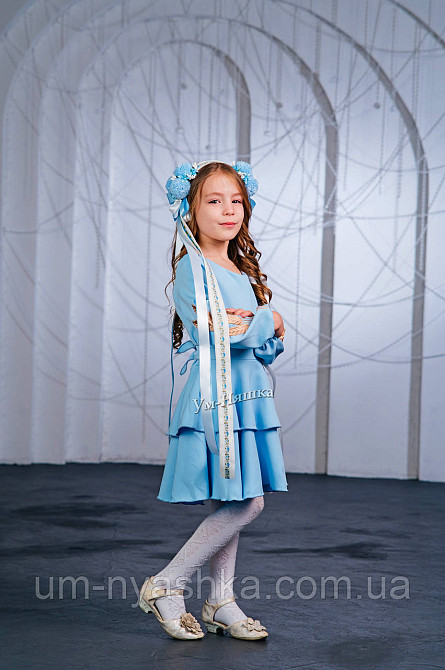 Детское платье с вышивкой на рукавах Кривой Рог - изображение 3