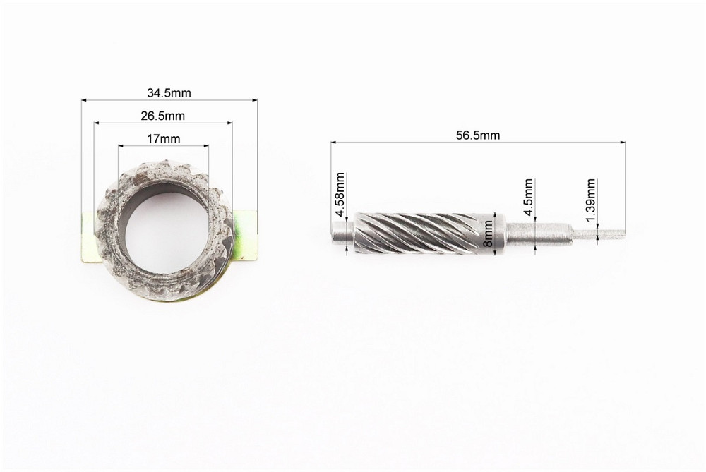 Шестерня спідометру (метал) + черв'як Honda DIO Київ - фото 2