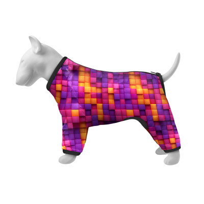 Ветровка для животных WAUDOG Clothes Кубы 3Д XS 22 (385-4057) Винница - изображение 1