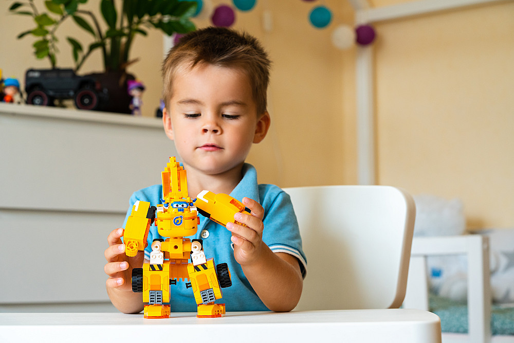 Конструктор-трансформер Super Wings Small Blocks 2в1 Buildable Transforming Vehicle Донні (Donnie) Киев - изображение 9