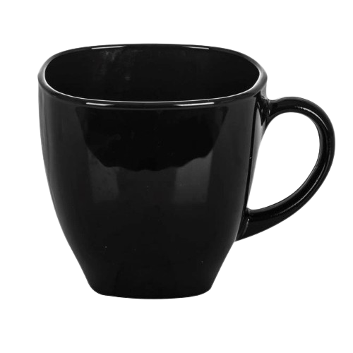 Сервіз чайний Carine 12 предметів (ч.220мл + блюдце) чорний P4672 Luminarc Житомир - изображение 2