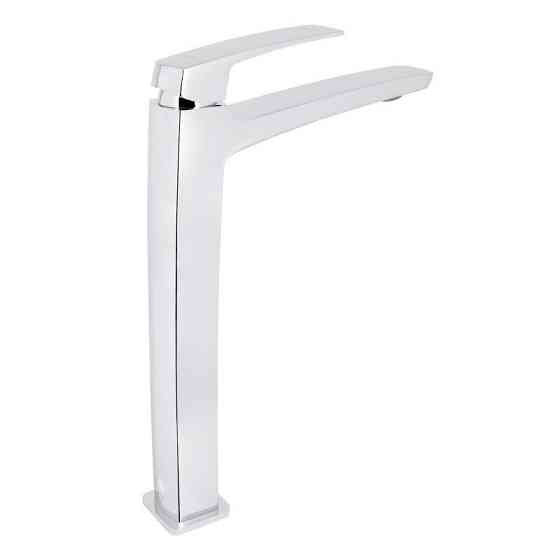 Змішувач для раковини Qtap Tern QTTER269CRM47585 (k30), одноважільний, високий, Chrome Харків