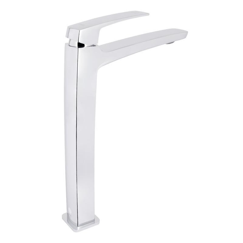 Смеситель для раковины Qtap Tern QTTER269CRM47585 (k30), однорычажный, высокий, Chrome Харьков - изображение 3