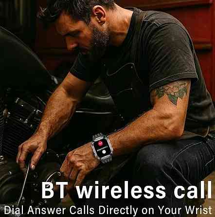 Смартгодинник: G68 PRO. NFC. 3D-меню. 1000mAh. LED-ліхтарик. Київ