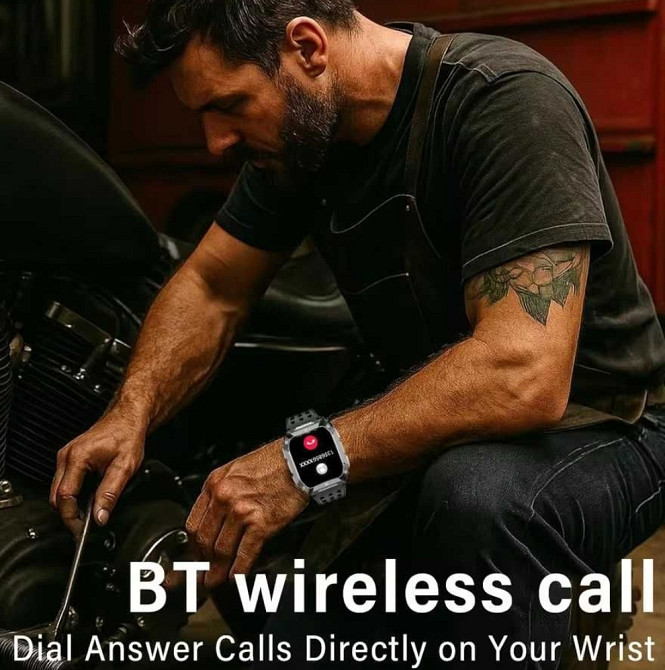 Смартгодинник: G68 PRO. NFC. 3D-меню. 1000mAh. LED-ліхтарик. Київ - фото 4