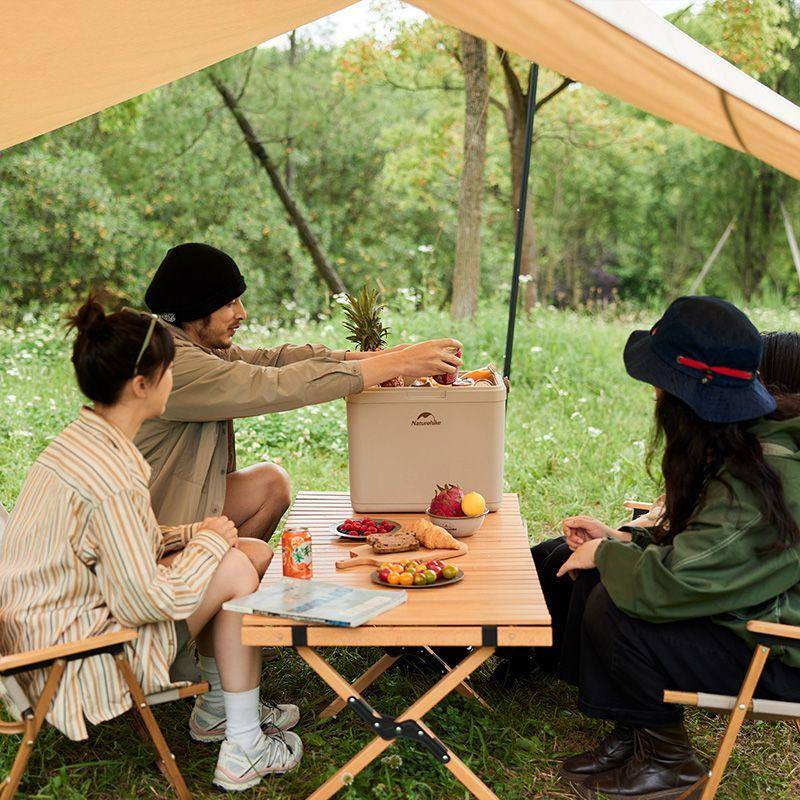 Туристичний холодильник Naturehike CNK2300BS011, 24 л, бежевий Київ - фото 5