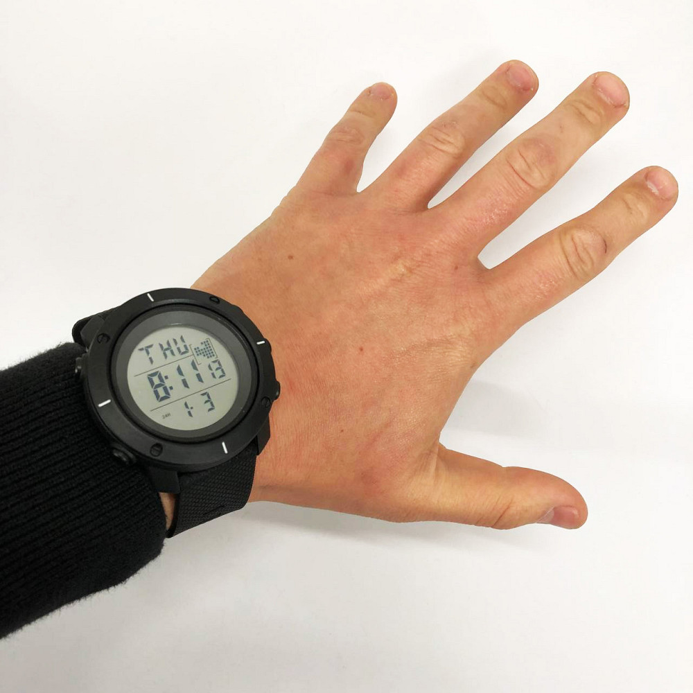 Захисні тактичні годинники SKMEI 1213BK, Армійські наручні годинники для чоловіків AS-95 Львів - фото 3