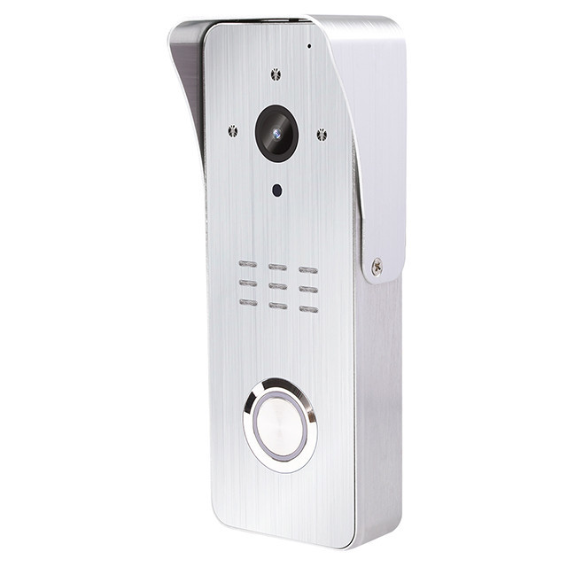 Вызывная панель домофона SEVEN CP-7507 FHD silver Киев - изображение 1