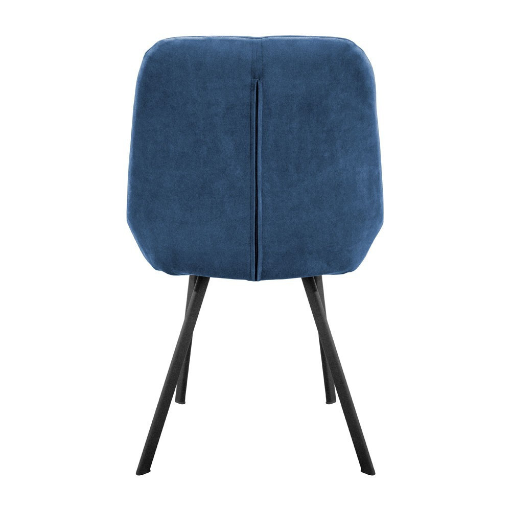 Стул кресло мягкий EmmyDesign Beatrice 65 плоские ножки Синий Киев - изображение 5