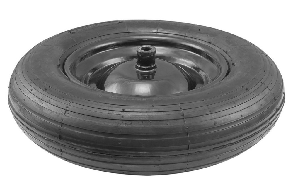 MASTERTOOL Колесо пневматичне з камерою MASTERTOOL PN 3.5х8 Ø 37 см металевий диск підшипник 79 Коломия - фото 2