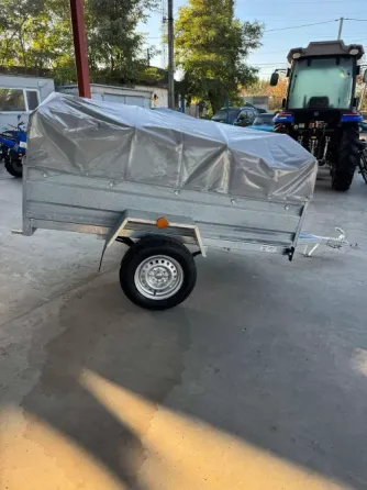 Новий причіп оцинкований 210х130х40 - причепи "Дніпро" Вільнянськ