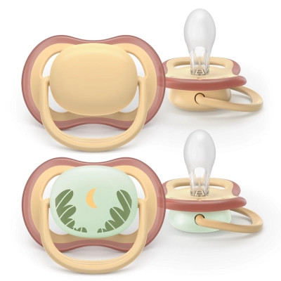 Пустушка Philips AVENT Ultra Air 0-6 місяців 2 шт нейтральна, день/ніч (SCF087/09) Вінниця - фото 1