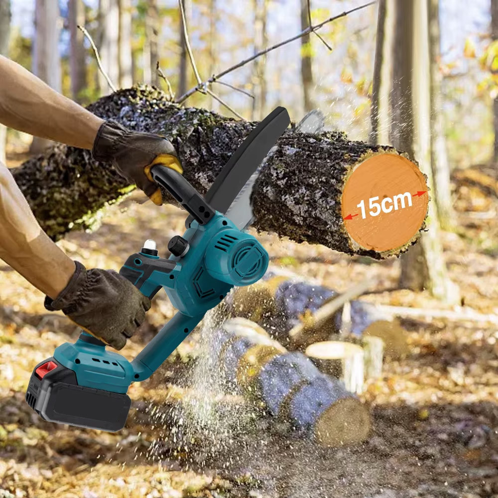 Аккумуляторная цепная пила 8