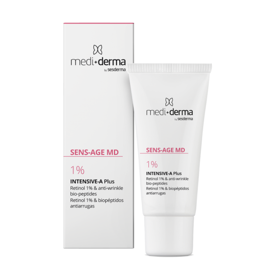 Інтенсивний антивіковий крем для обличчя Medi+derma Antiaging Intensive Facial Cream 1% 30 мл Дніпро